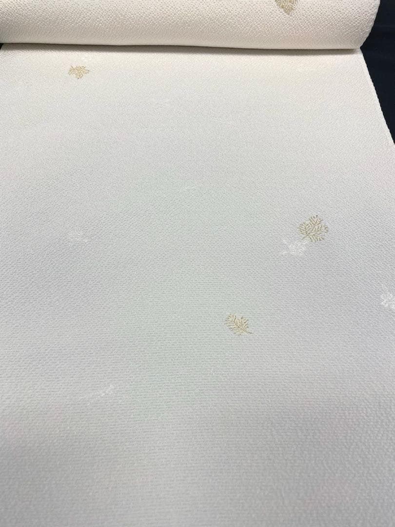 白生地 小紋 金縫取 紋意匠 着尺 正絹 反物 T8832 - メルカリ