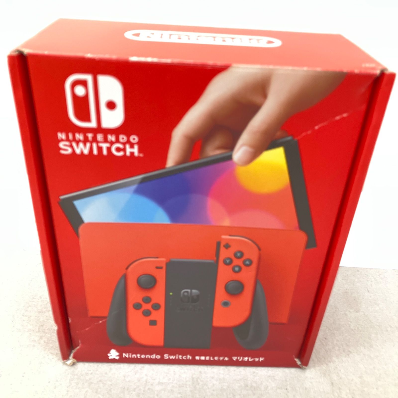 Nintendo Switch本体 有機EL マリオレッド PD6026 f090