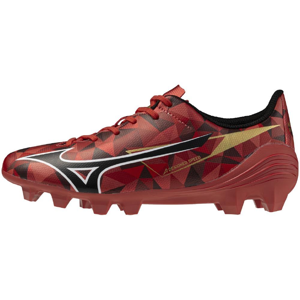 ミズノアルファ MIZUNOα 2 SELECT Jr. ジュニア キッズ P1GB256560240 [ルビーレッド×ホワイト] [24.0 cm 2E]