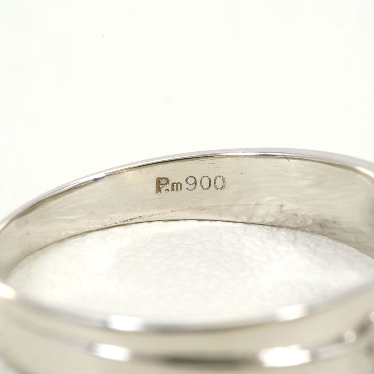 Pm900/プラチナ リング・指輪 12号 ダイヤモンド 0.03ct 総重量約2.7g