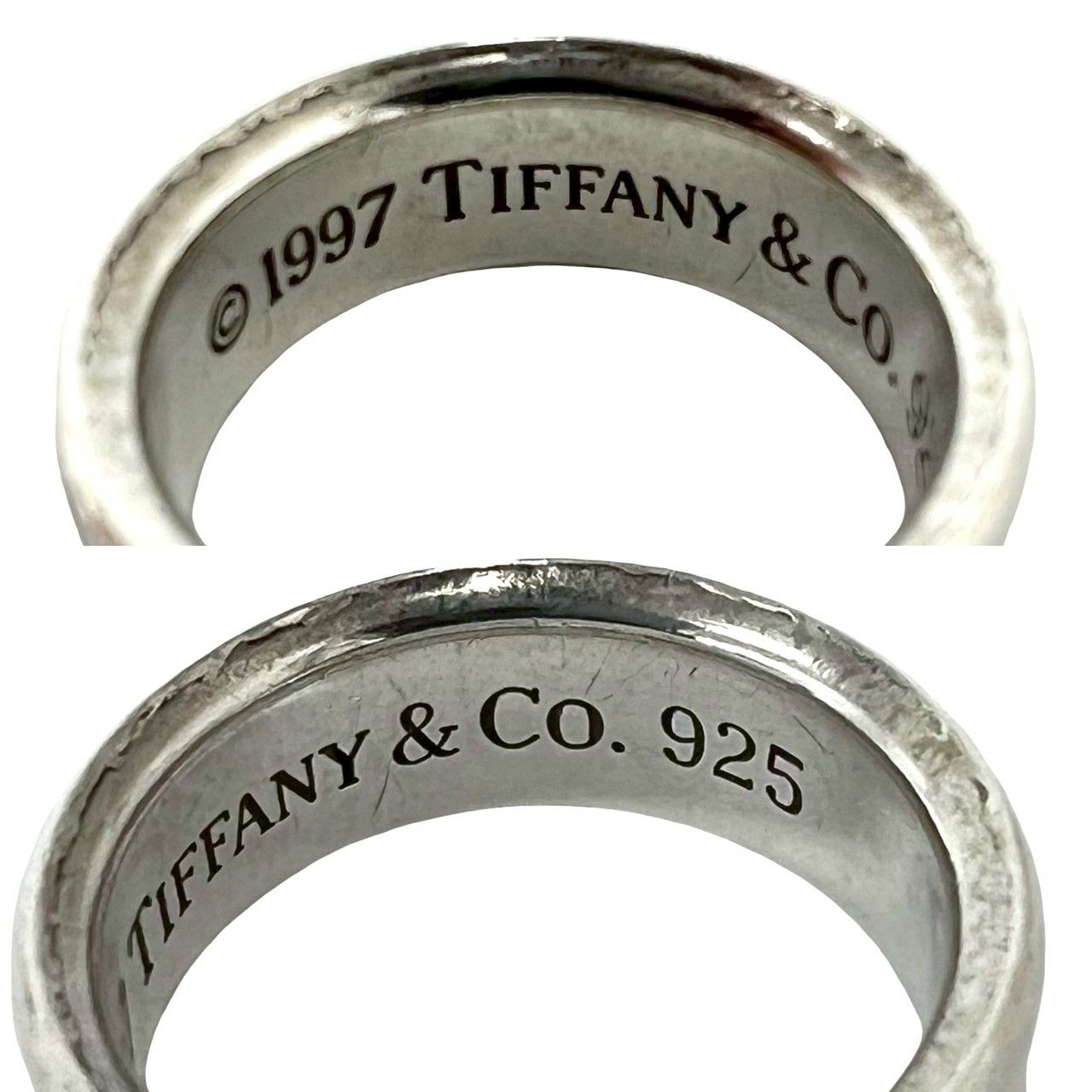 極 美品 TIFFANY&Co. ティファニー ヴィンテージ ナロー リング