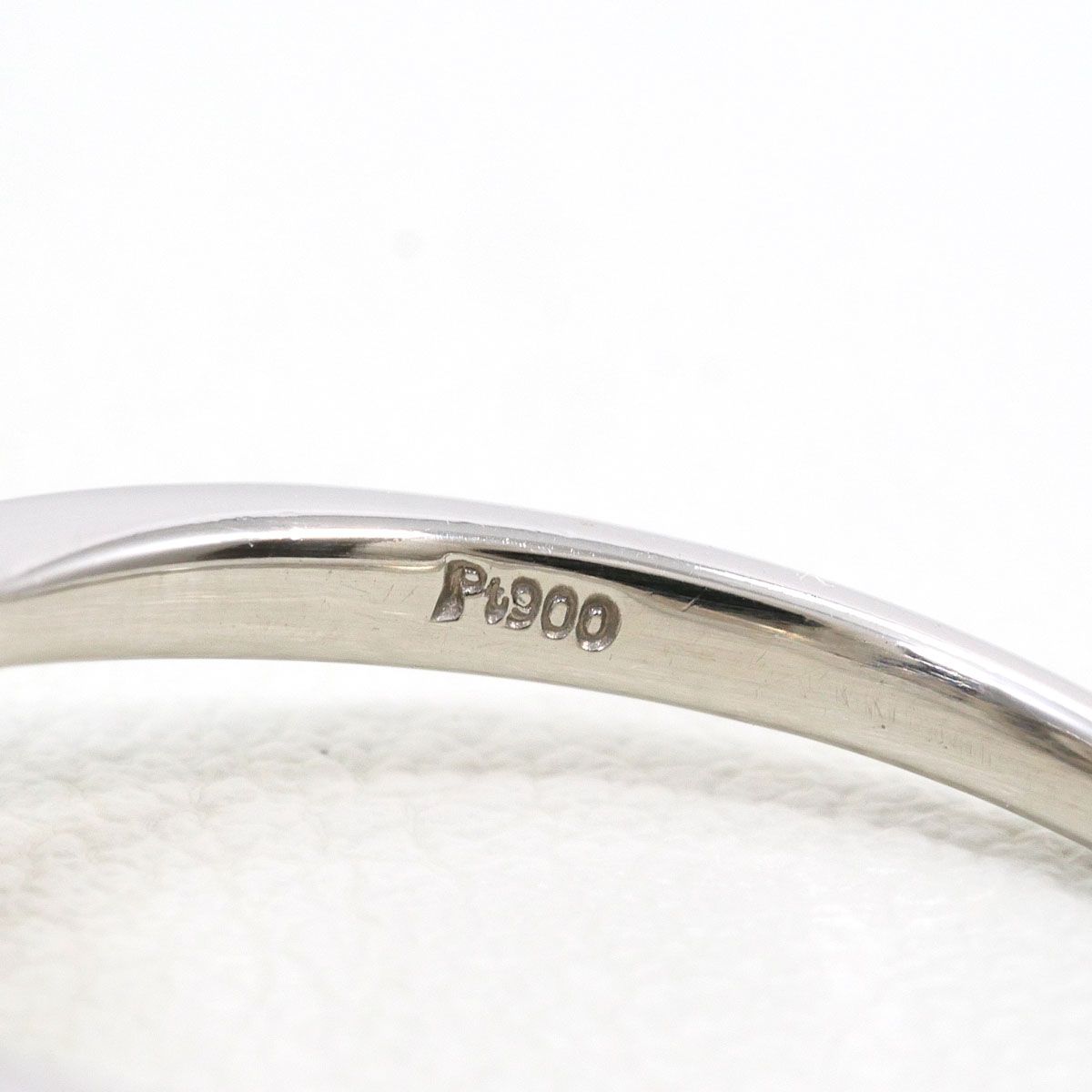 PT900/プラチナ リング・指輪 9.5号 ブラウンダイヤモンド 0.34ct