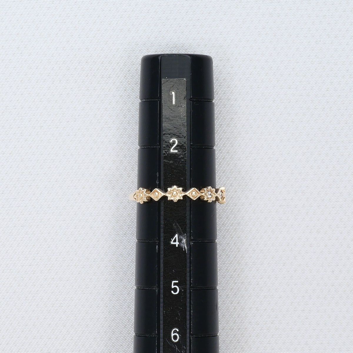 ノジェス NOJESS K10PG リング・指輪 3号 ジルコニア 総重量約1.2g