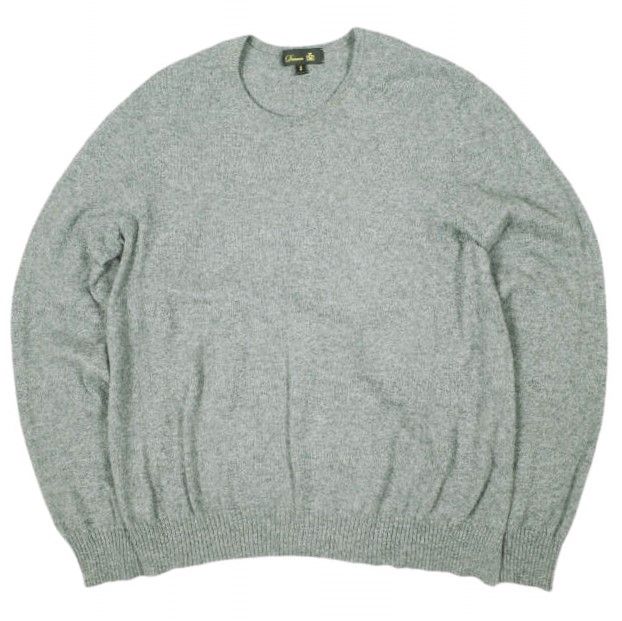 Drawer ドゥロワー カシミヤクルーネックニット 6513-106-0655 2 グレー セーター プルオーバー トップス g26995