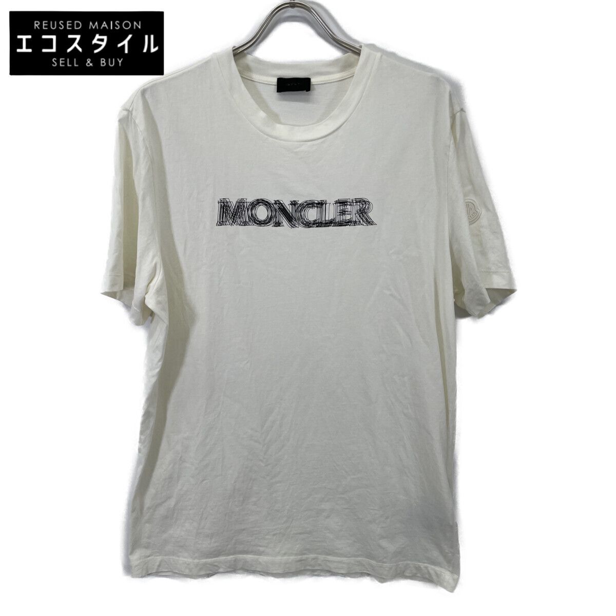 MONCLER　モンクレール　C-SCOM ロゴ グラフィティ S/S T-shirt　XL