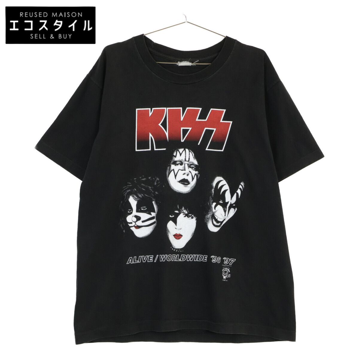 VINTAGE　ヴィンテージ　KISS ALIVE WORLDWIDE Tシャツ　表記なし