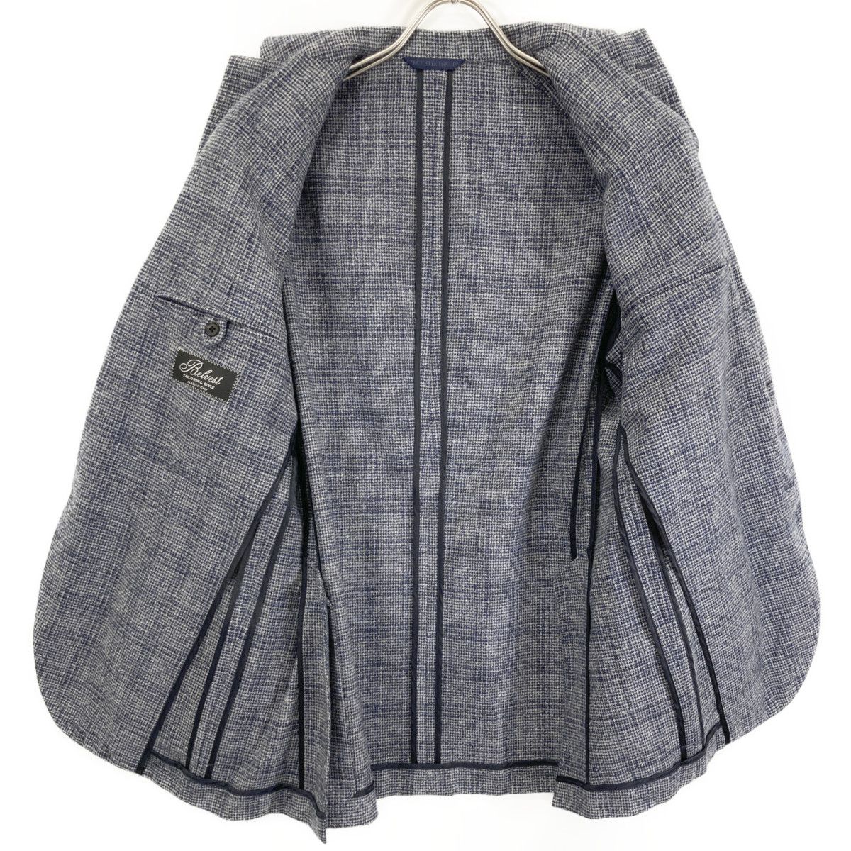 Belvest ベルベスト G10647 JACKET IN THE BOX カシミヤ混 シングル