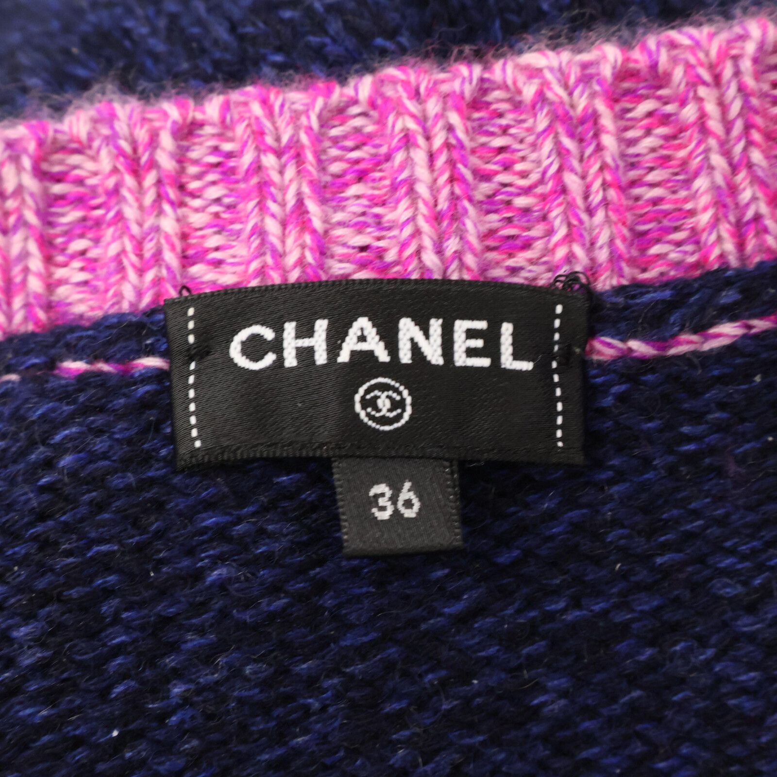 CHANEL シャネル 【美品/国内正規】P73911K10586 ココマーク カシミヤ