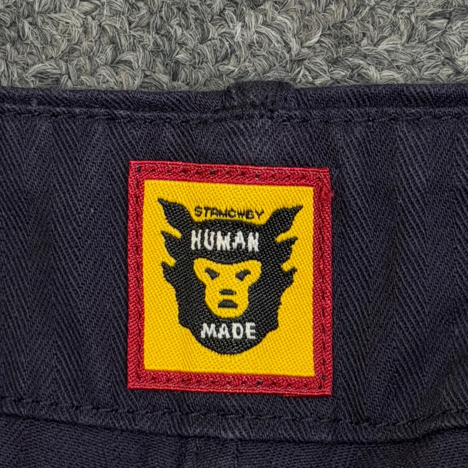 HUMAN MADE ドッグ刺繍ハーフパンツ チノショーツ ハーフパンツ