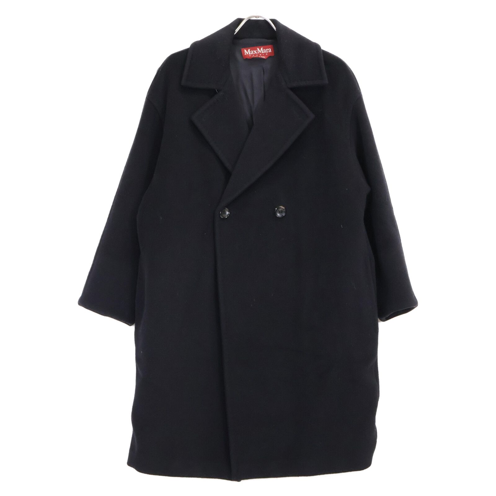 マックスマーラスタジオ アンゴラ混コート 38 美品 MAXMARA STUDIO マックスマーラスタジオ 601604936 チェスターコート