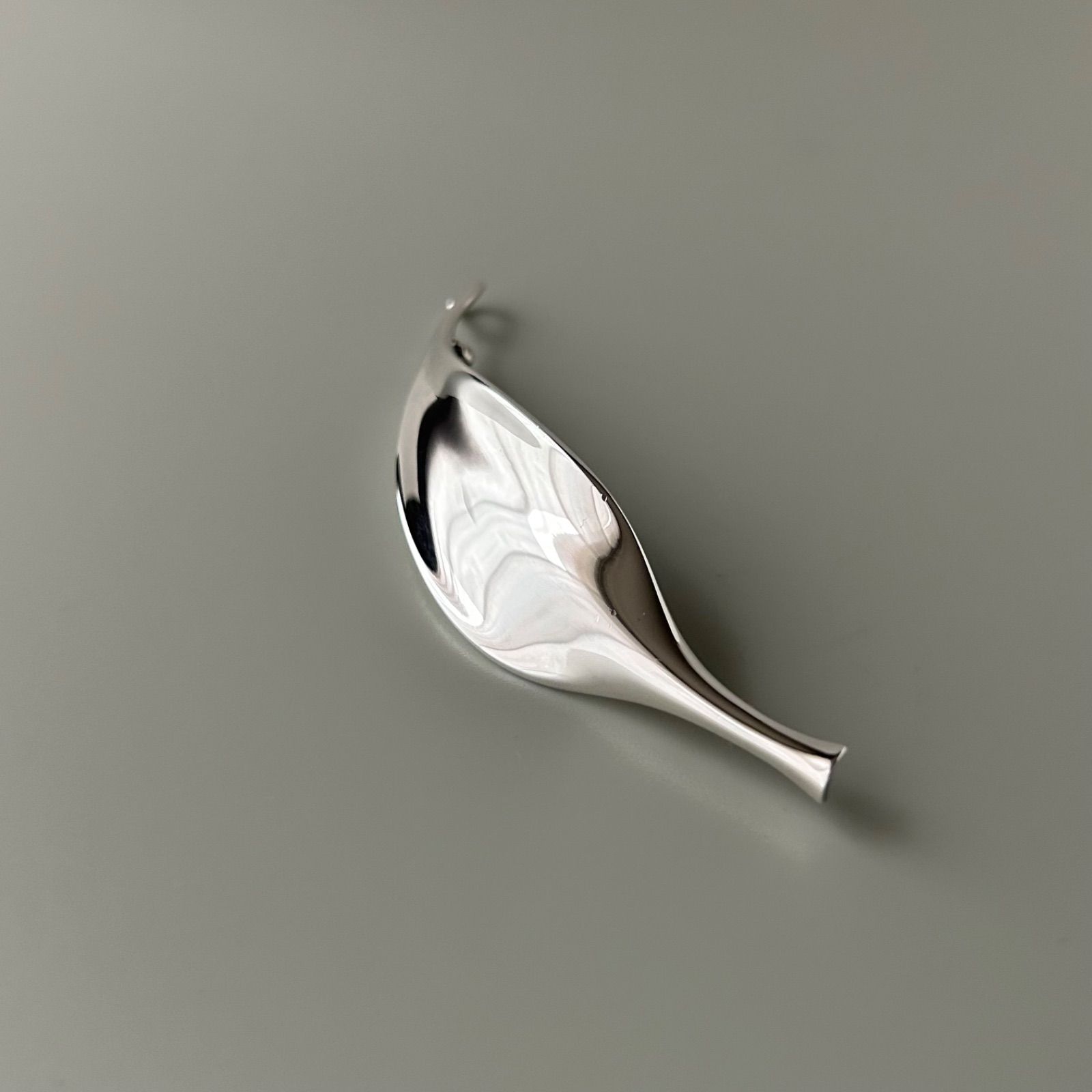 ジョージジェンセン 391 リーフ ブローチ Sterling Silver 925