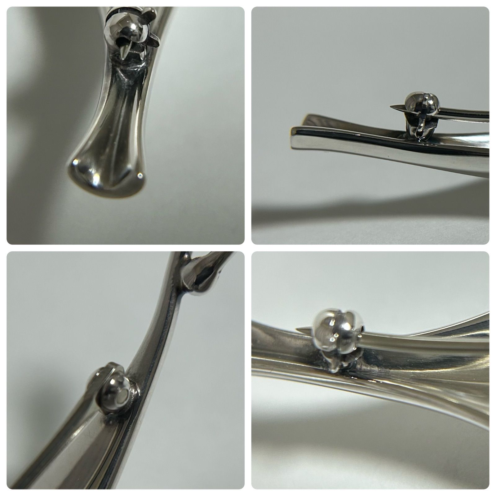 ジョージジェンセン 391 リーフ ブローチ Sterling Silver 925