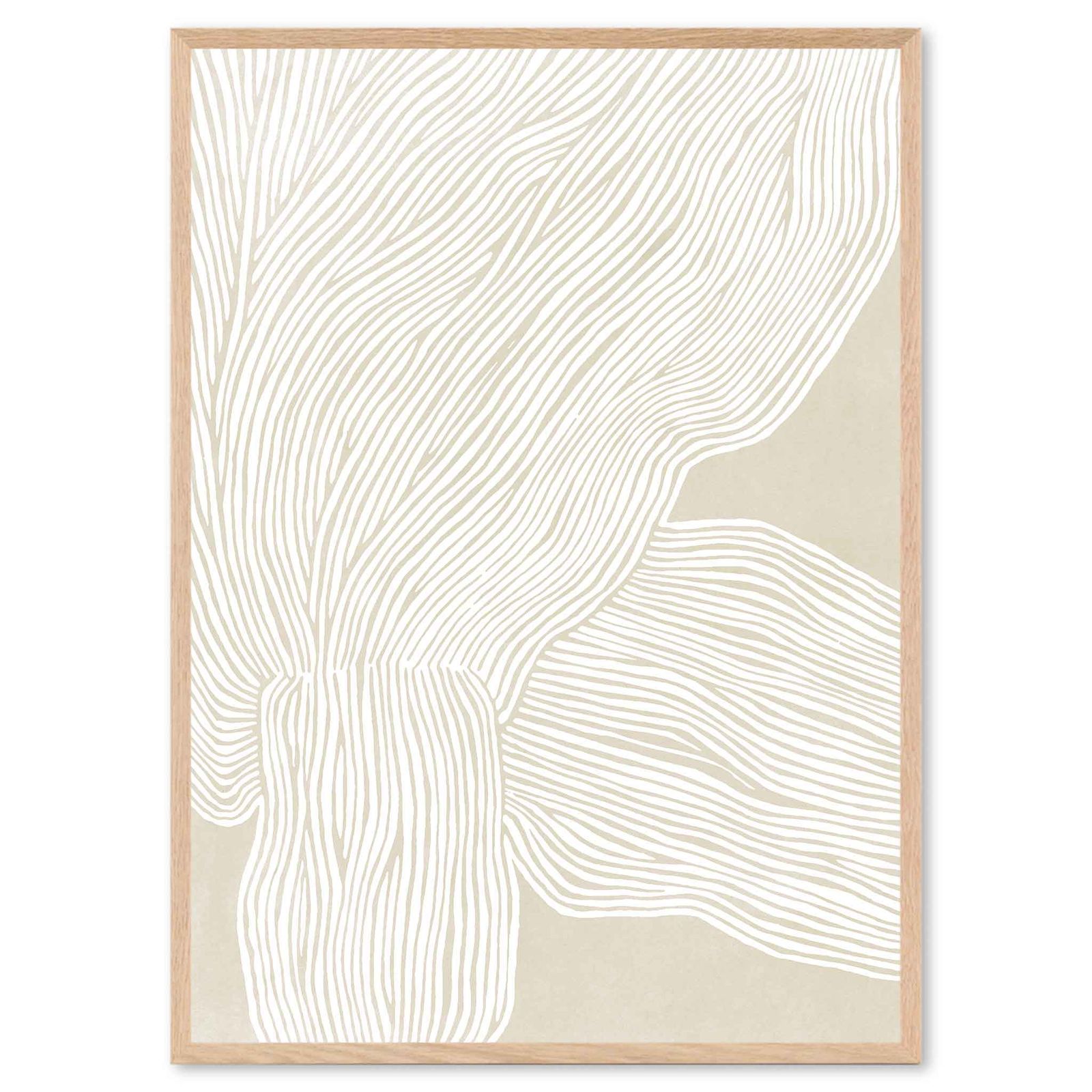 The Poster Club アートポスター 50×70cm The Line no. 09 ポスタークラブ 北欧雑貨/124x16932-50x70