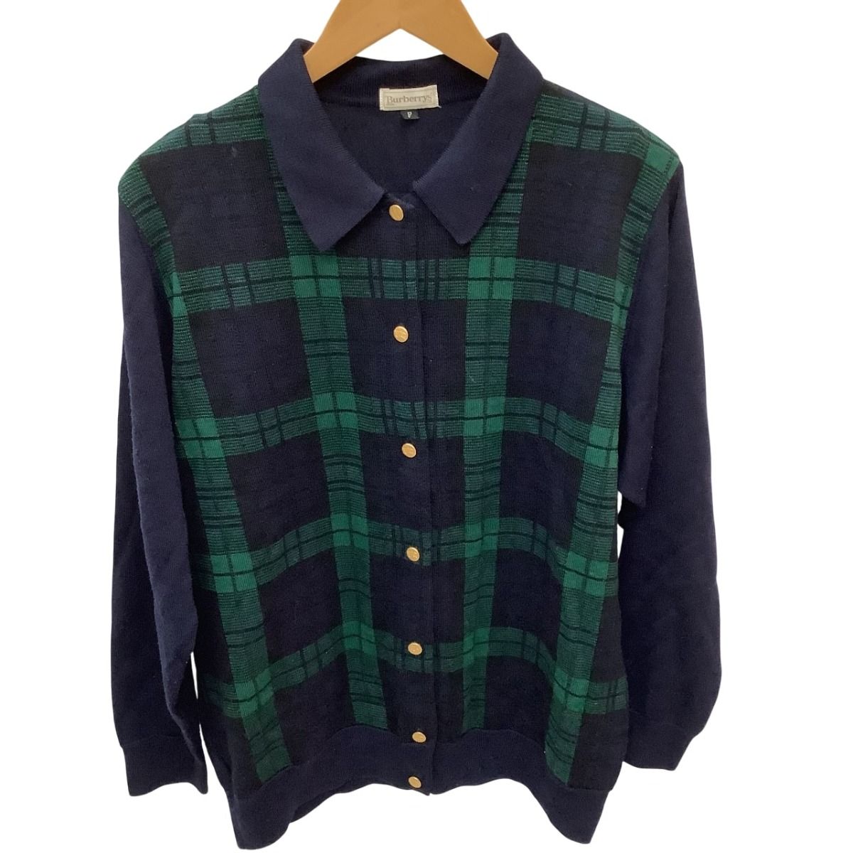 ♪♪Burberrys バーバリーズ レディース カーディガン SIZE Free FBB77-769 ネイビー