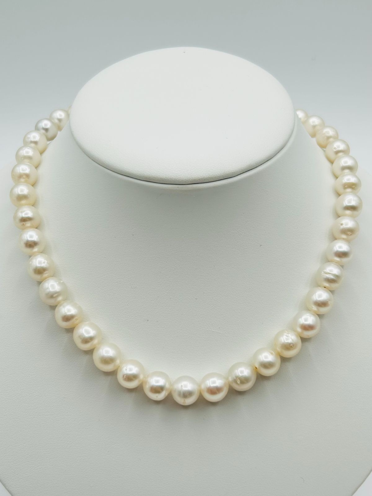 真珠 白蝶 南洋 パール ネックレス 9.0～10.0mm South Sea Pearl