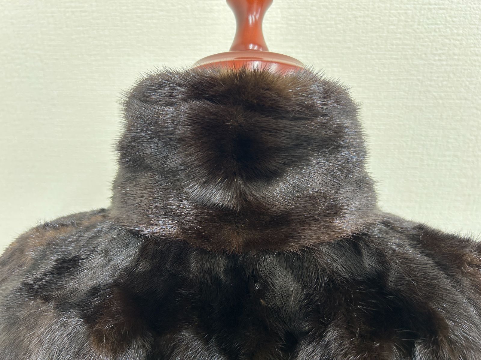 EMBA エンバ　ダークミンク　毛皮　ファーコート　ブラウン 美品/中古/保管品】高級毛皮 EMBA エンバ ミンク ファーコート ダーク