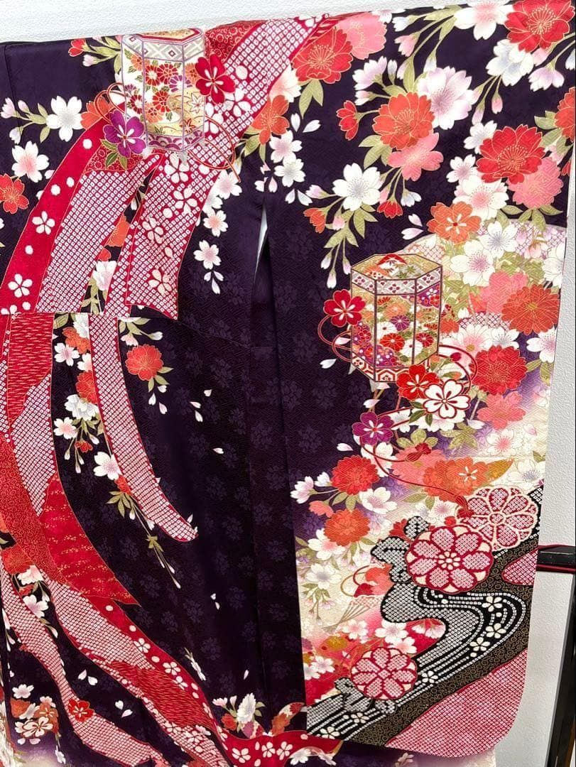 振袖 金彩 貝合わせ 紋意匠 身丈170cm 撥水加工済 MO3334 振袖 金彩 貝合わせ 紋意匠 身丈170cm 撥水加工済 MO3334
