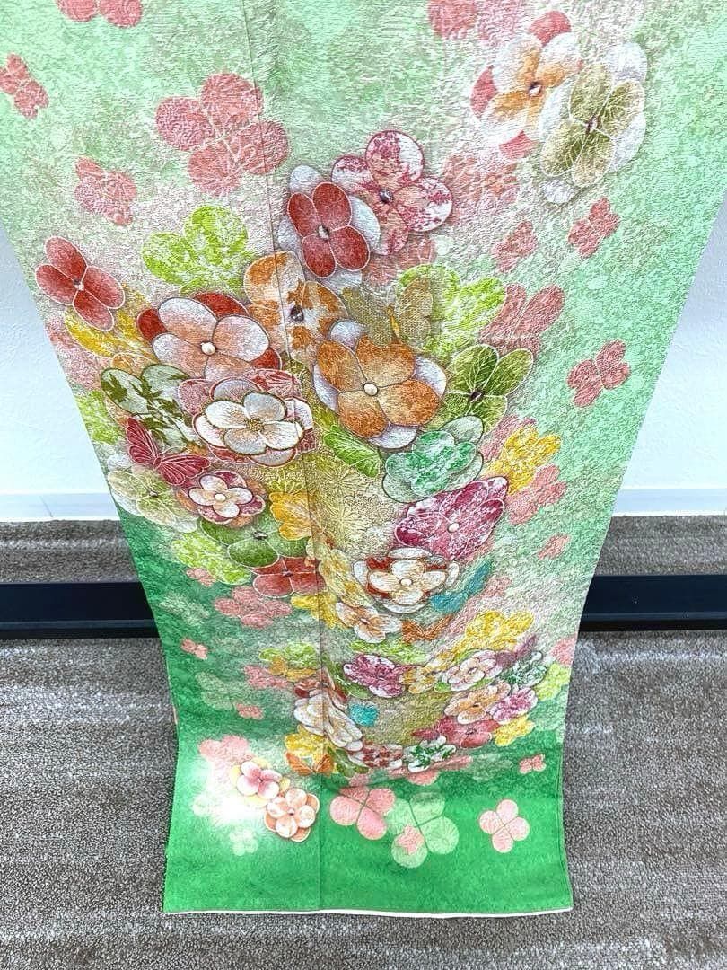 振袖 アンテプリマ ラメ刺繍 身丈167cm 撥水加工済 MO3200 - メルカリ