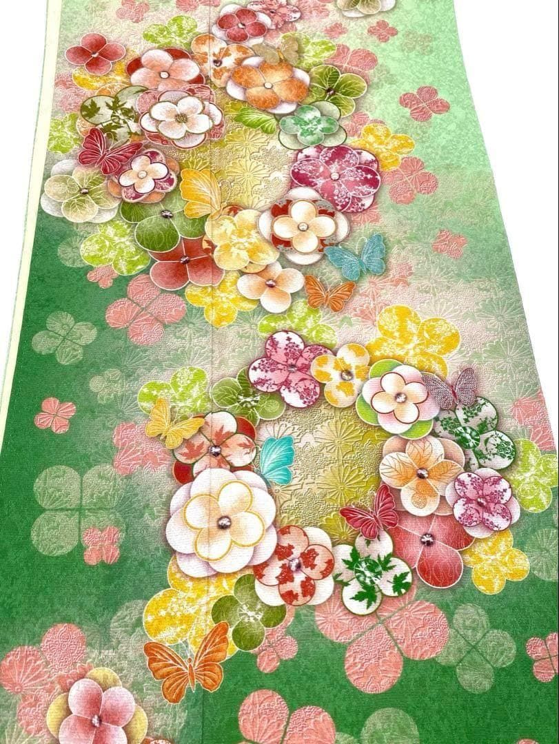 振袖 アンテプリマ ラメ刺繍 身丈167cm 撥水加工済 MO3200 - メルカリ