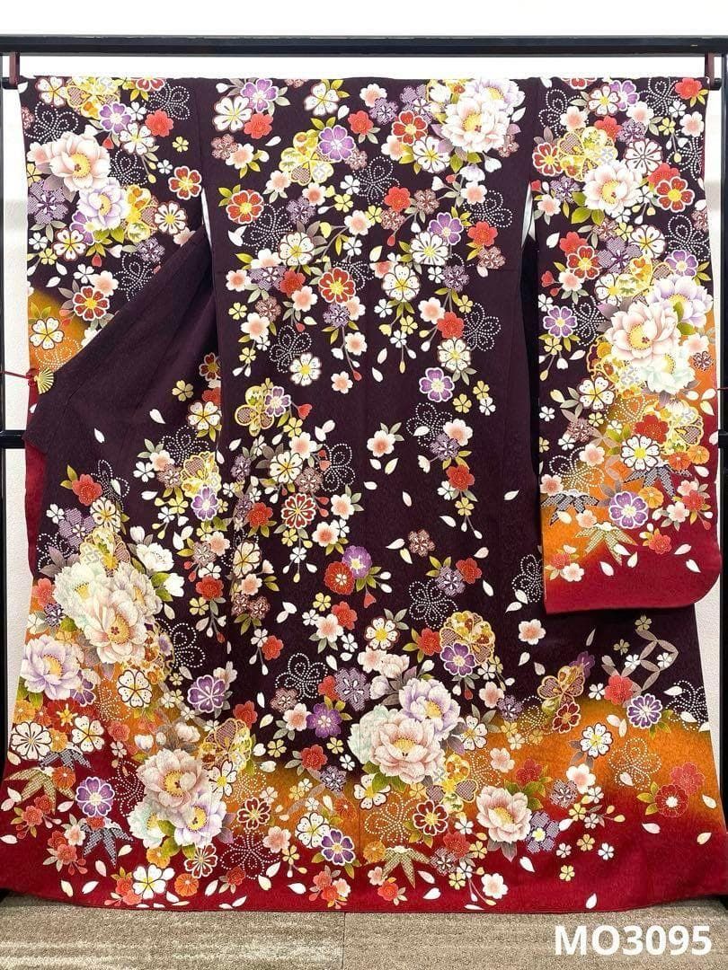 振袖 豪華 銀通し 金駒 紋意匠 桜 身丈163cm MO3095 18,675円