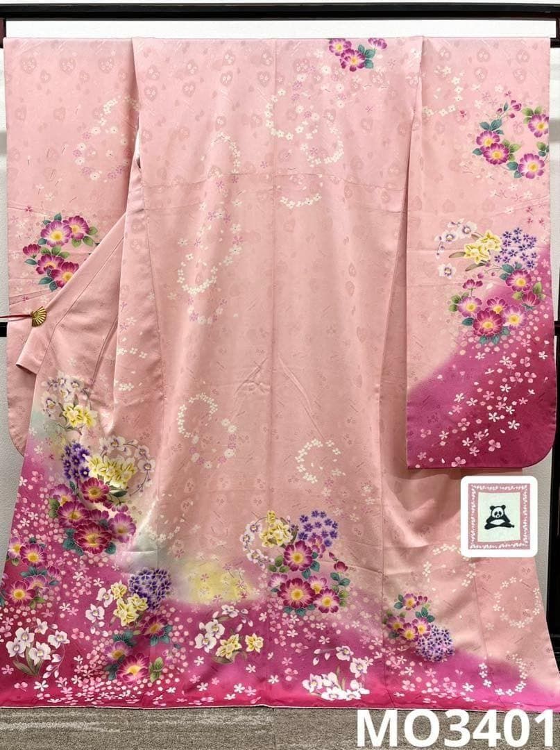 振袖 金駒 金彩 anan 紋意匠 身丈168cm MO3401