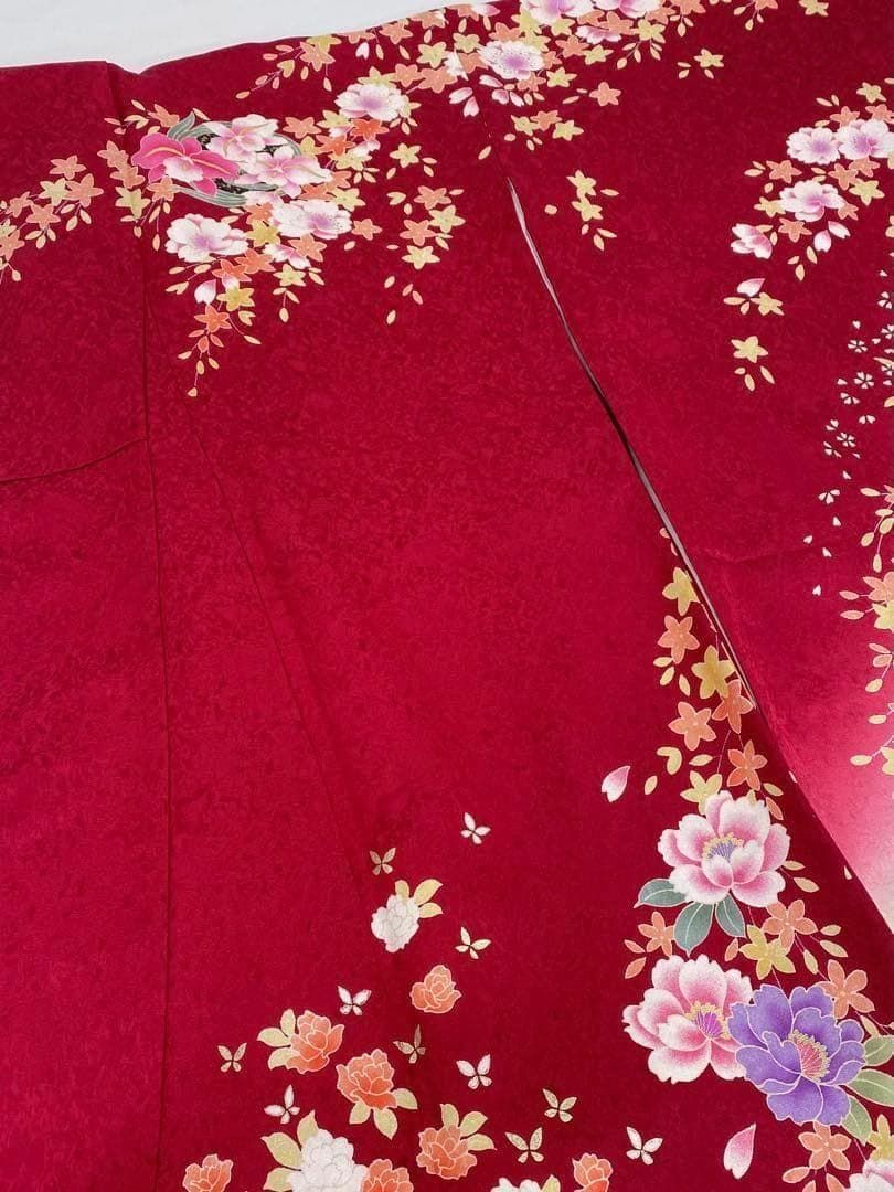 振袖 ラメ刺繍 金彩 紋意匠 身丈164cm MO3562 - メルカリ