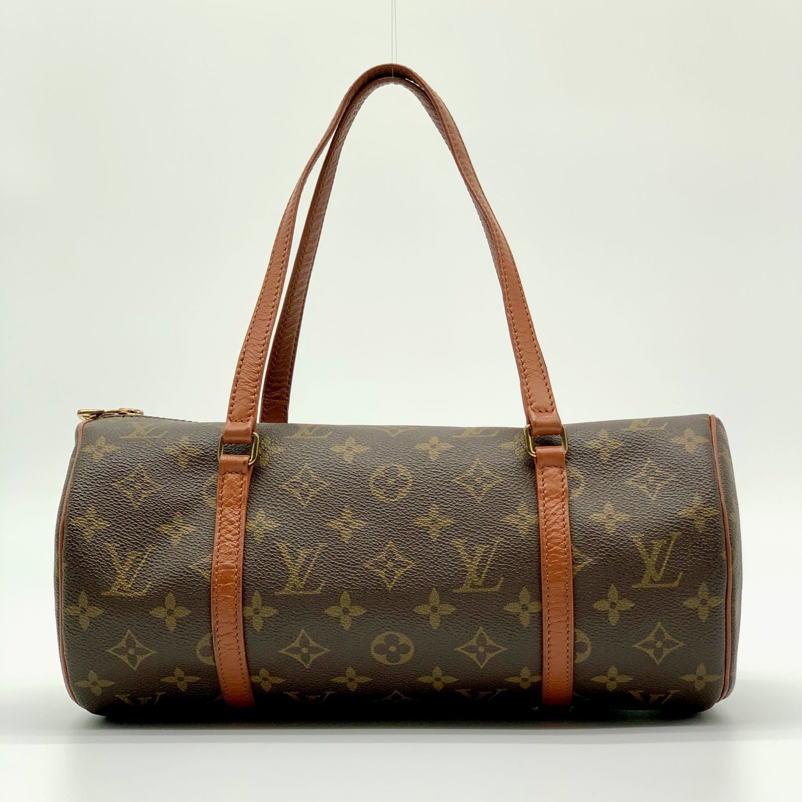 LOUIS VUITTON パピヨン30 モノグラム ハンドバッグ ポーチ 【状態