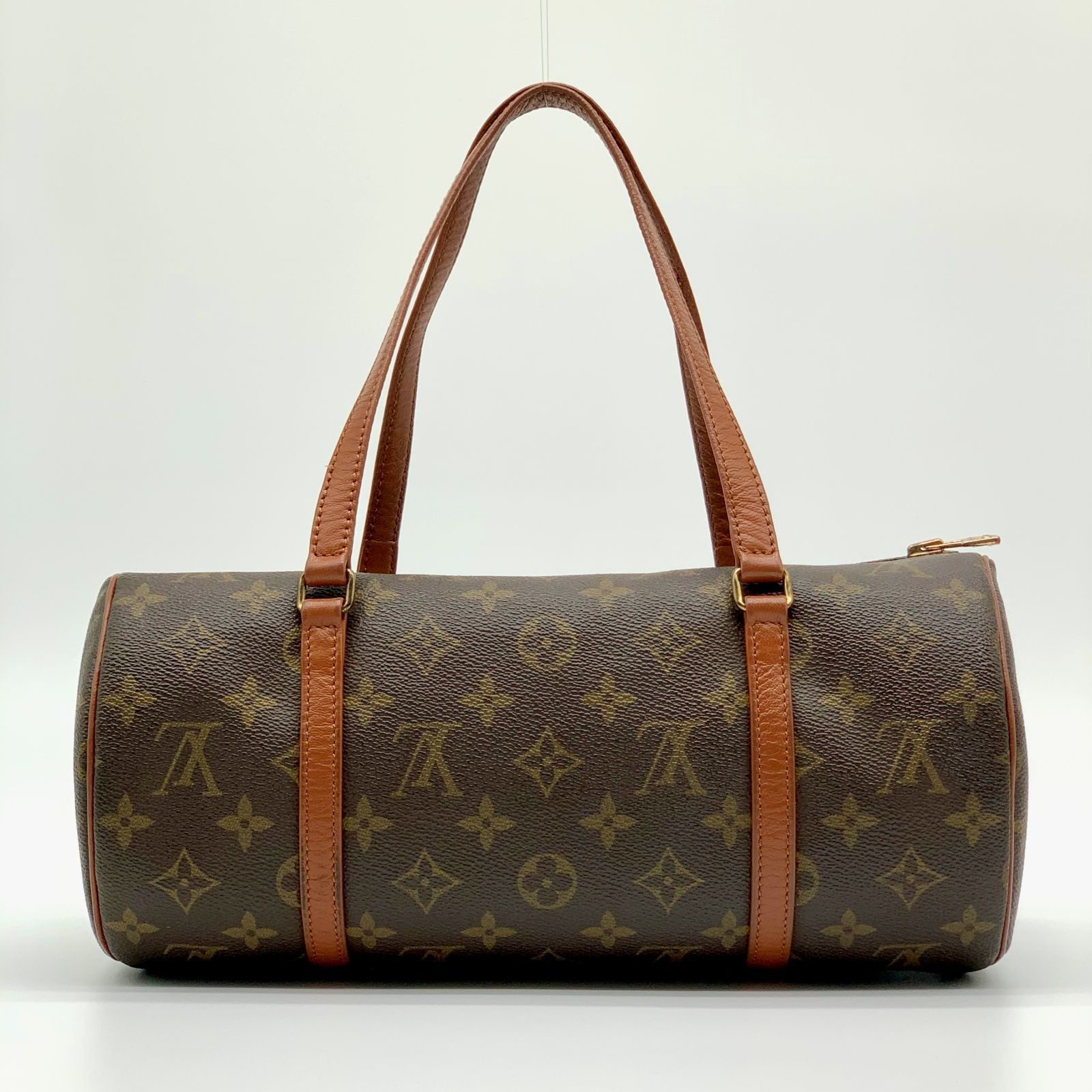 LOUIS VUITTON パピヨン30 モノグラム ハンドバッグ ポーチ 【状態