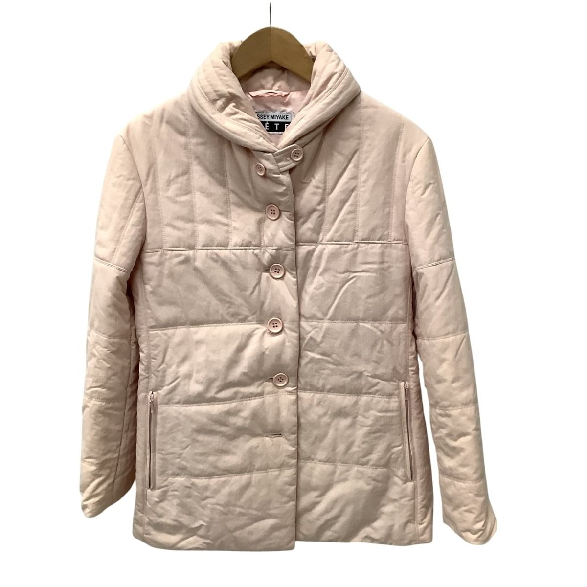 ♪♪ISSEY MIYAKE FETE イッセイミヤケ レディース ジャケット SIZE 2 1F54FA512 ピンク