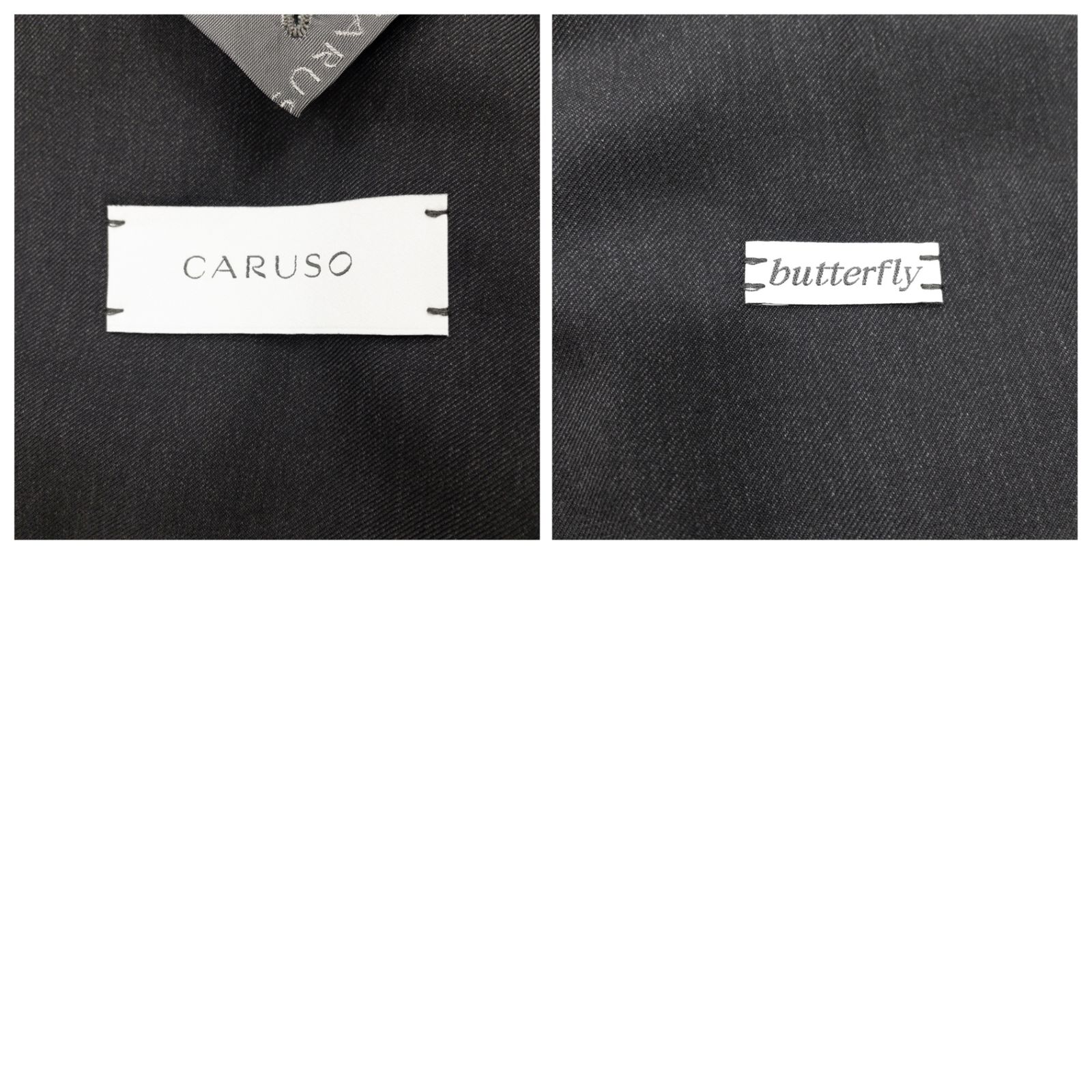 CARUSO カルーゾ セットアップ スーツ butterfly バタフライ ダブル