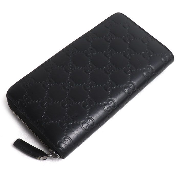 GUCCI グッチ グッチシマ シグネチャー ジップアラウンド ウォレット