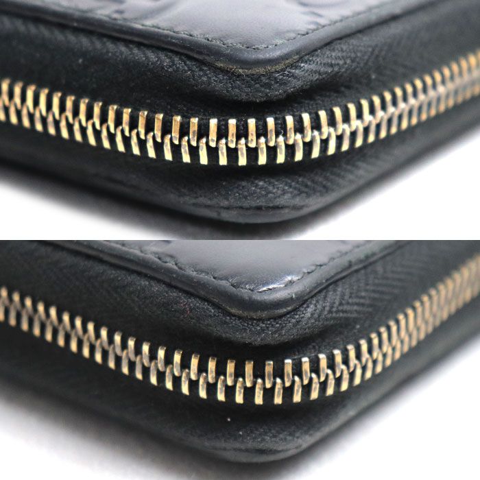 GUCCI グッチ グッチシマ シグネチャー ジップアラウンド ウォレット