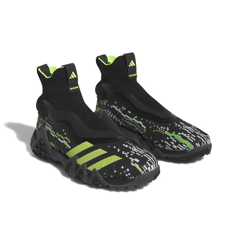 [adidas] コードカオス レースレス グリッチ [コアブラック／ルシッドレモン／グレーファイブ] [24.5 cm]