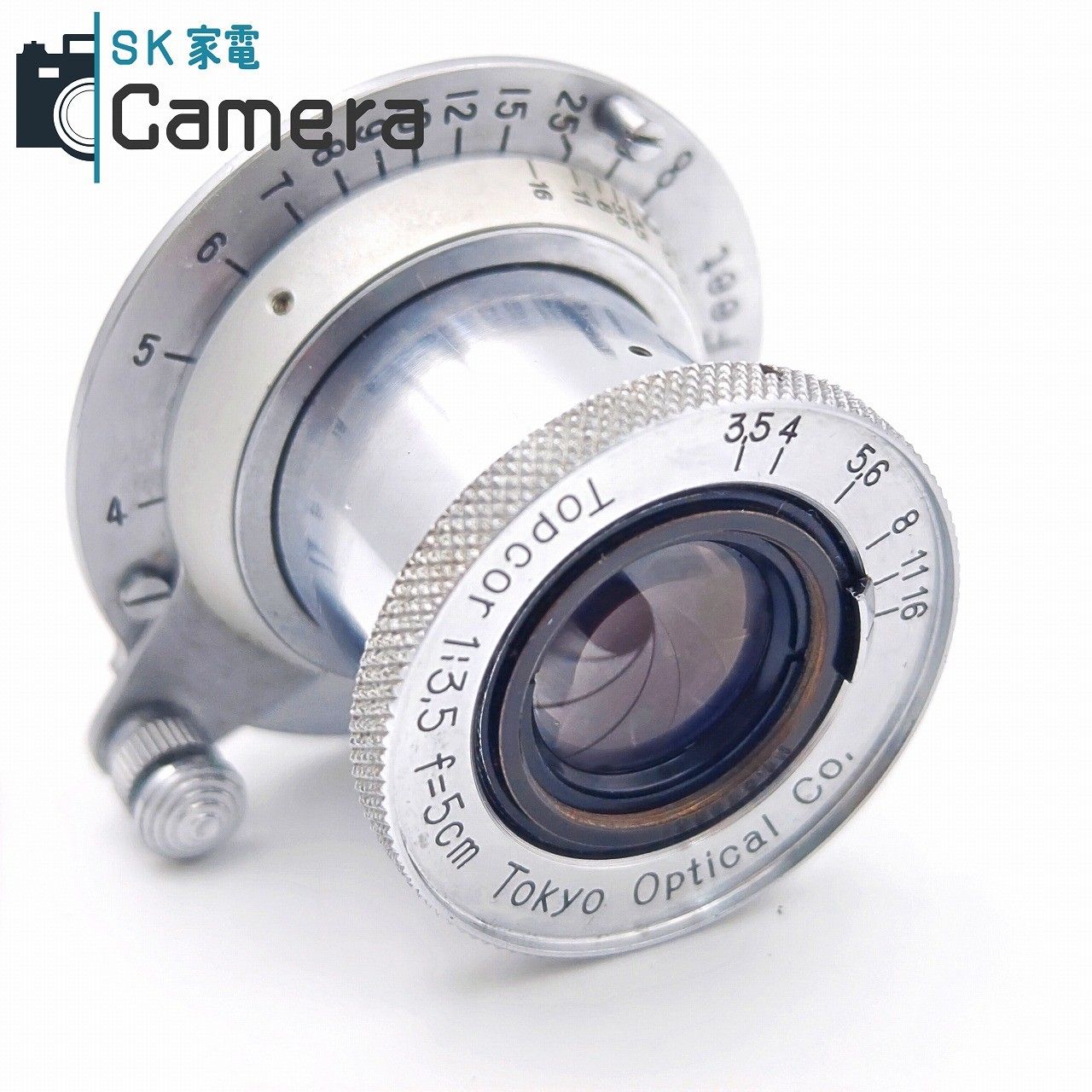 中古】 TOPCON Topcor 5cm F3.5 L39 Tokyo Optical Co. 沈胴 トプコン