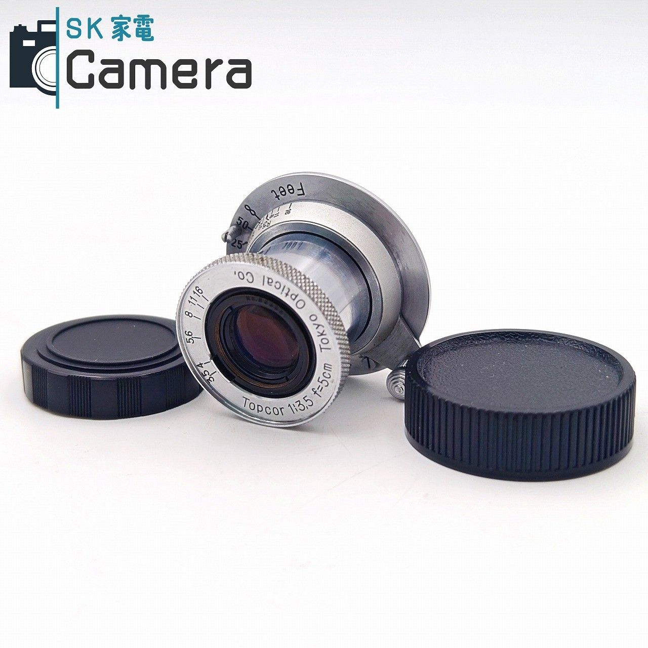 topcor 5㎝ f3.5 Lマウント 中古】 TOPCON Topcor 5cm F3.5 L39 Tokyo Optical Co. 沈胴 トプコン