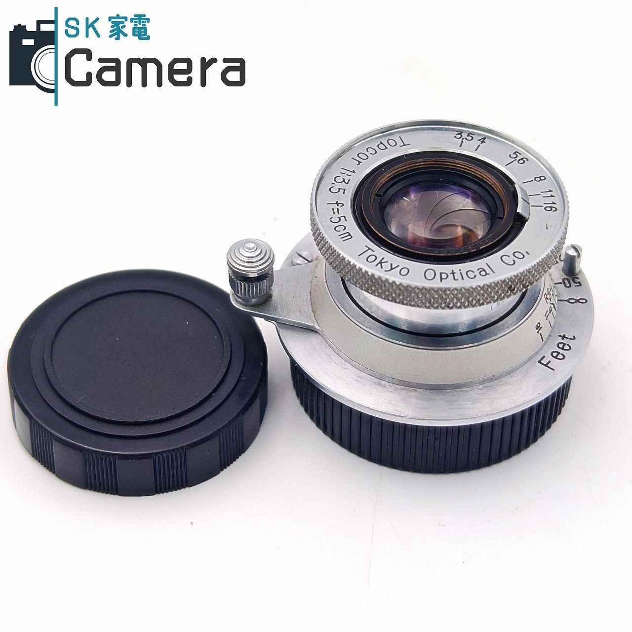 中古】 TOPCON Topcor 5cm F3.5 L39 Tokyo Optical Co. 沈胴 トプコン