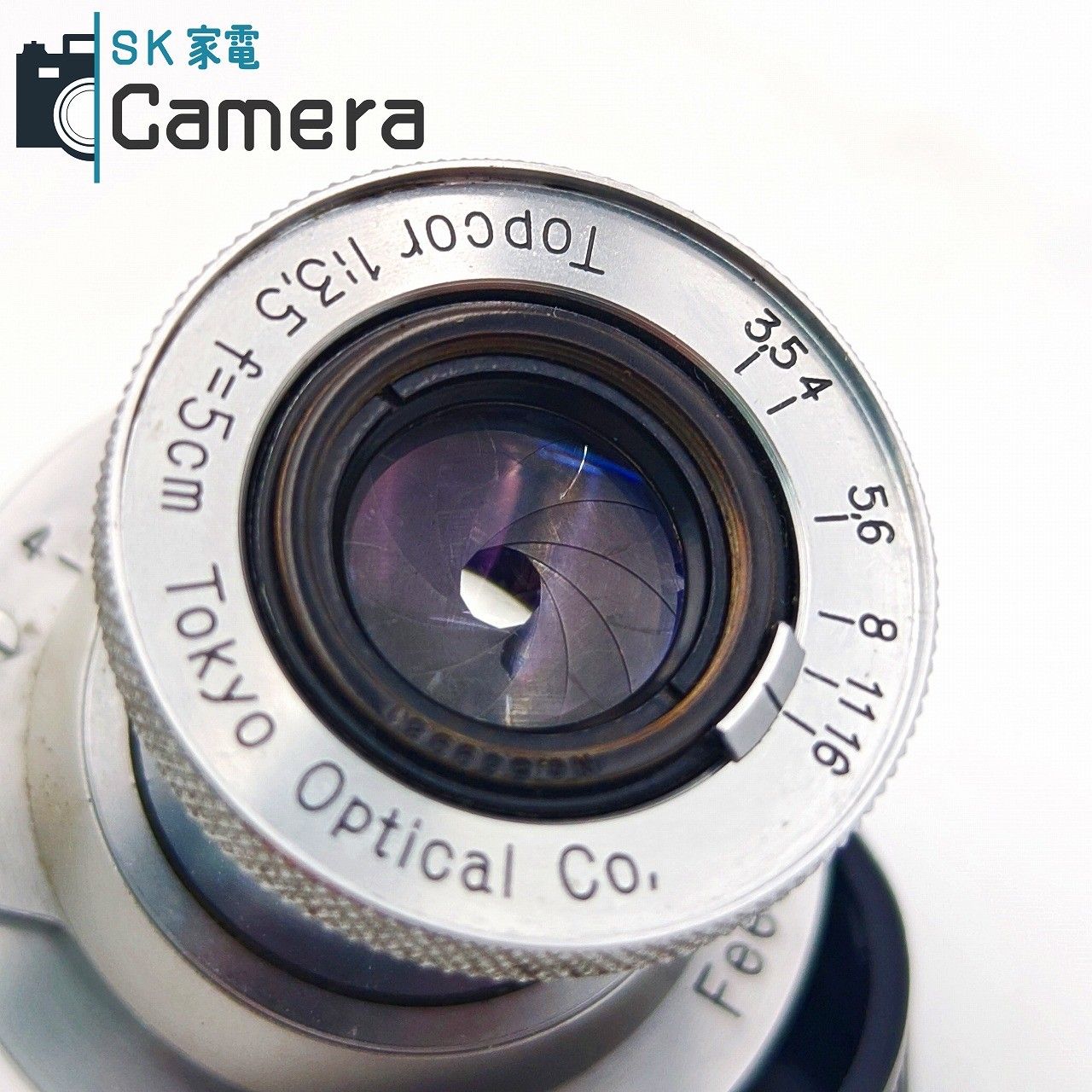 中古】 TOPCON Topcor 5cm F3.5 L39 Tokyo Optical Co. 沈胴 トプコン