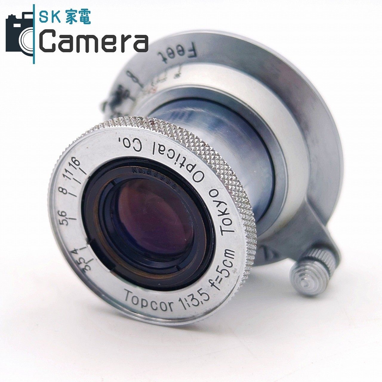 中古】 TOPCON Topcor 5cm F3.5 L39 Tokyo Optical Co. 沈胴 トプコン