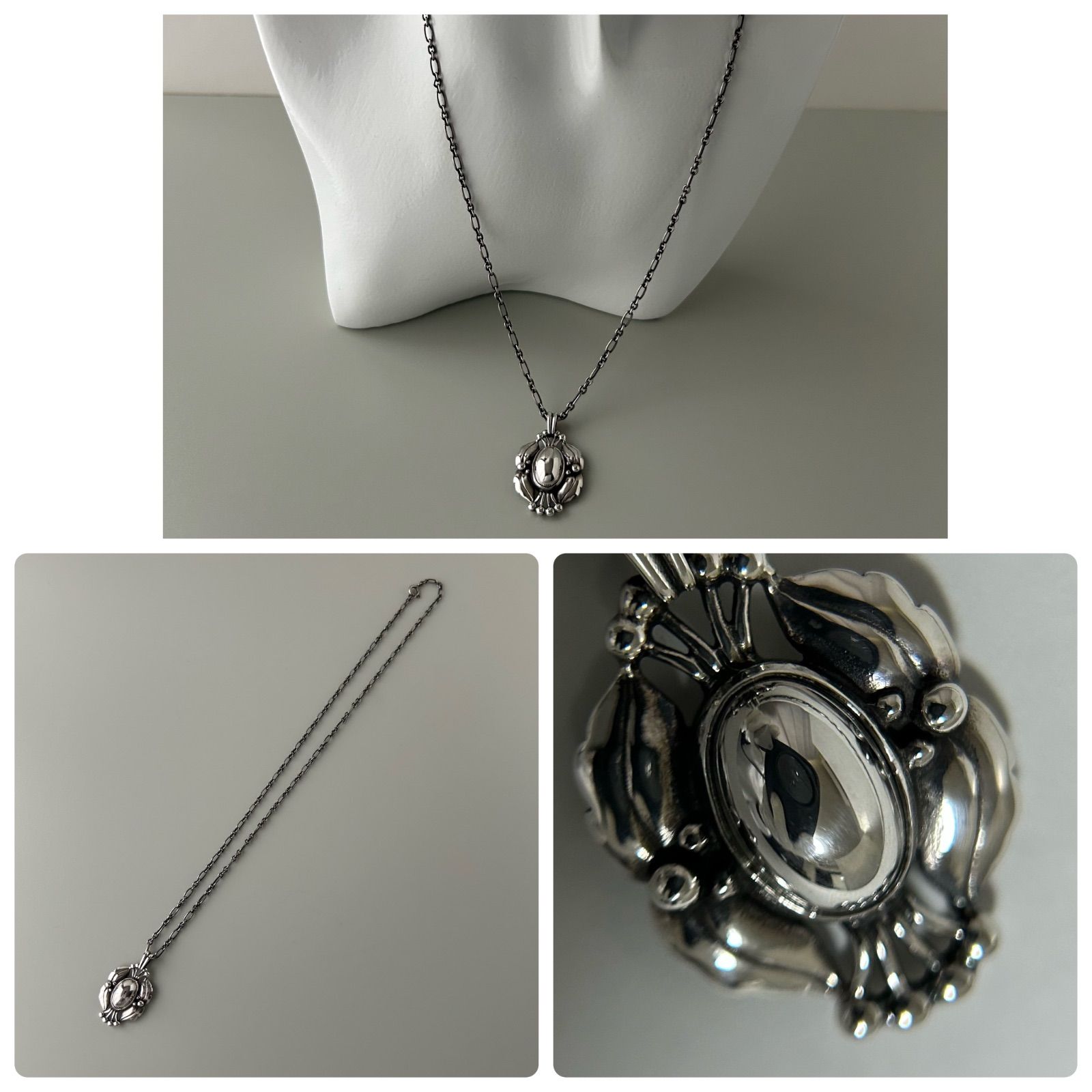 ジョージジェンセン ネックレス ペンダント 2000 AG925 Georg Jensen