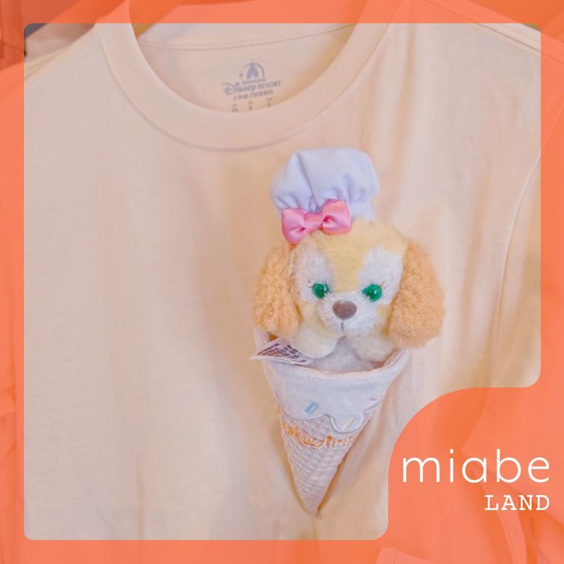 Group B|10~15営業日国内倉庫発送|miabe LAND|上海ディズニー|限定|ダッフィーフレンズ|夏新作|リーナベル・クッキーアン|ぬいぐるみ付き Tシャツ Group B|10~15営業日国内倉庫発送|miabe LAND|上海ディズニー|限定|ダッフィーフレンズ|夏新作|リーナベル・クッキーアン|ぬいぐるみ付き Tシャツ