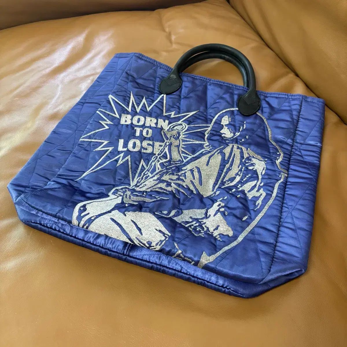 ヒステリックグラマー アカハイ ブローアーカイブ 刺繍 トートバッグ BORN TO LOSE