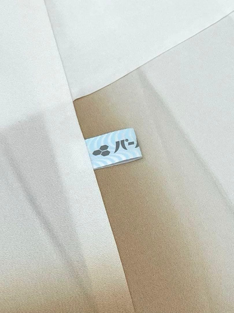 色無地 紋意匠 正絹 躾糸付き パールトーン加工済 A276