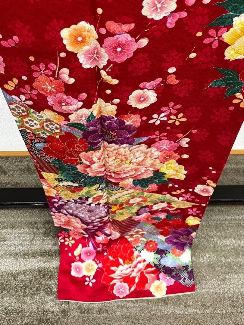 振袖 金駒 金彩 紋意匠 身丈168cm MO3181 - メルカリ