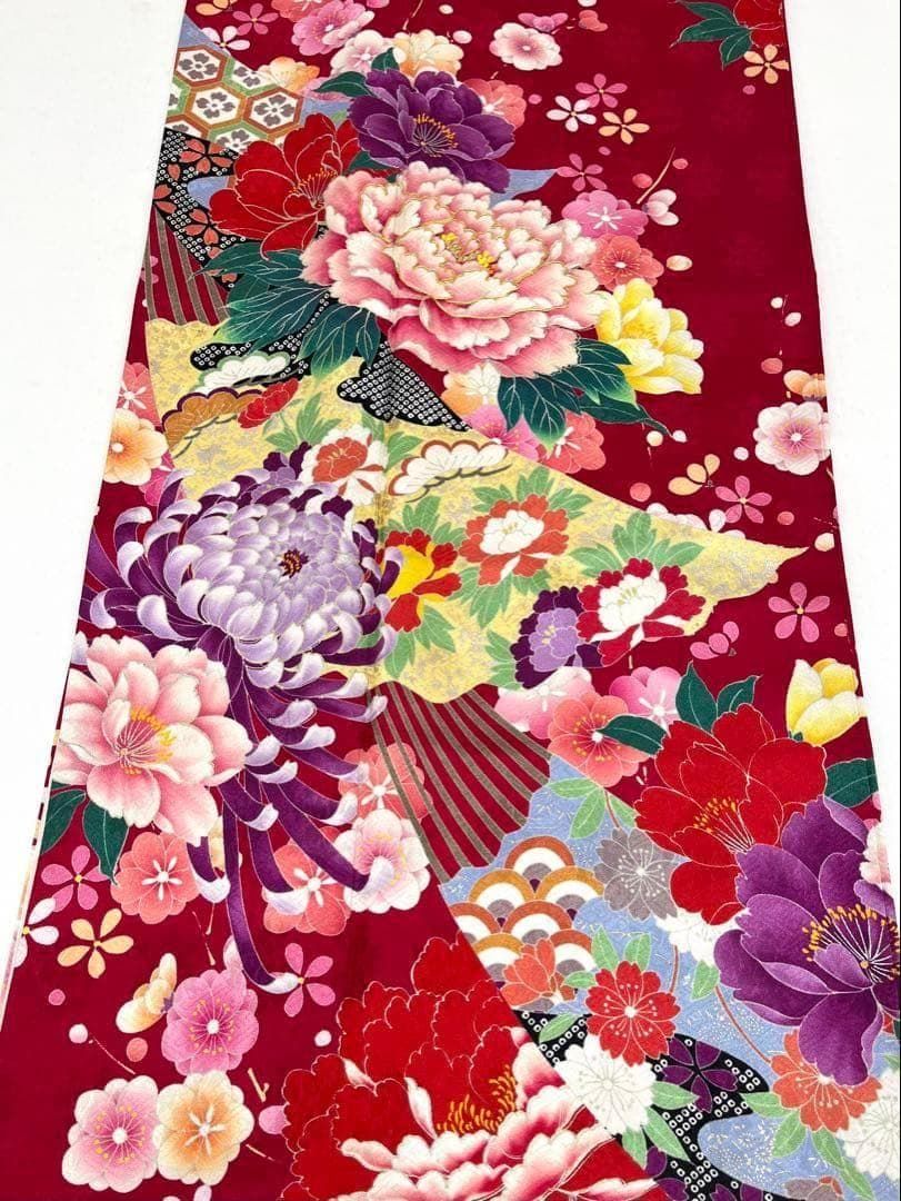 振袖 金駒 金彩 紋意匠 身丈168cm MO3181 - メルカリ