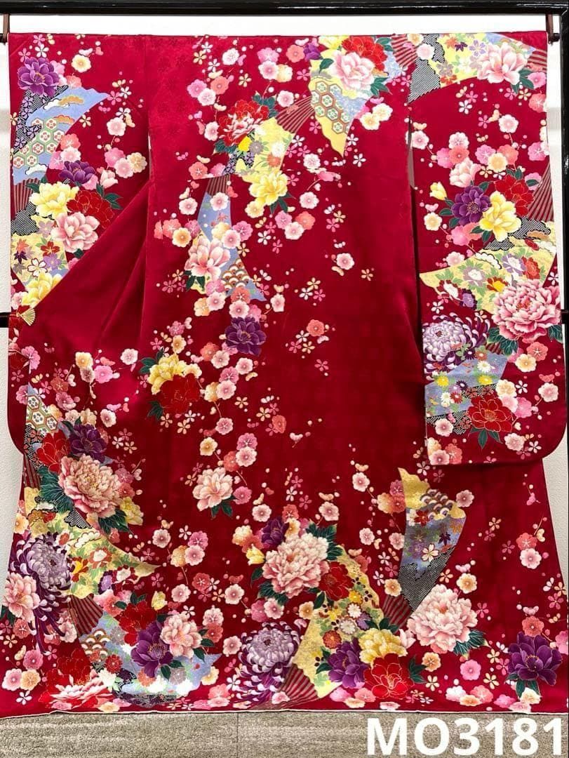 振袖 金駒 金彩 紋意匠 身丈168cm MO3181 - メルカリ