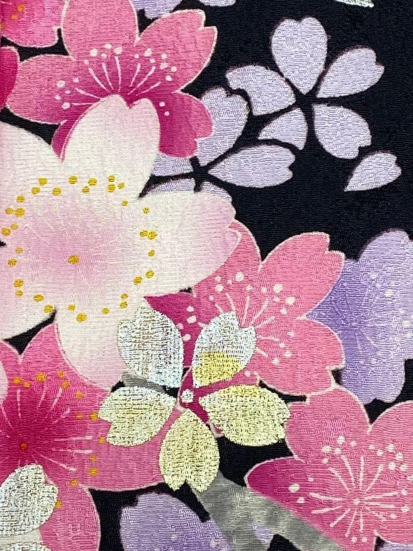 振袖 金彩 銀彩 紋意匠 桜 身丈164cm MO3470 - メルカリ