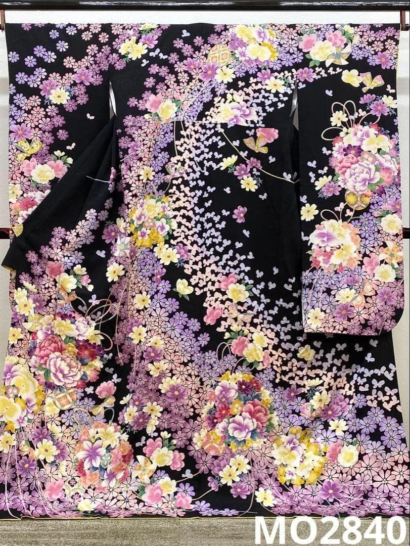 振袖 豪華 金駒 金彩 紋意匠 身丈172cm MO2840