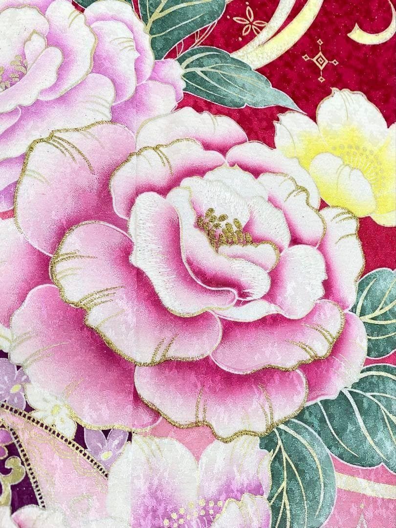 振袖 豪華 銀通し 刺繍 金彩 身丈171cm MO2814 - メルカリ