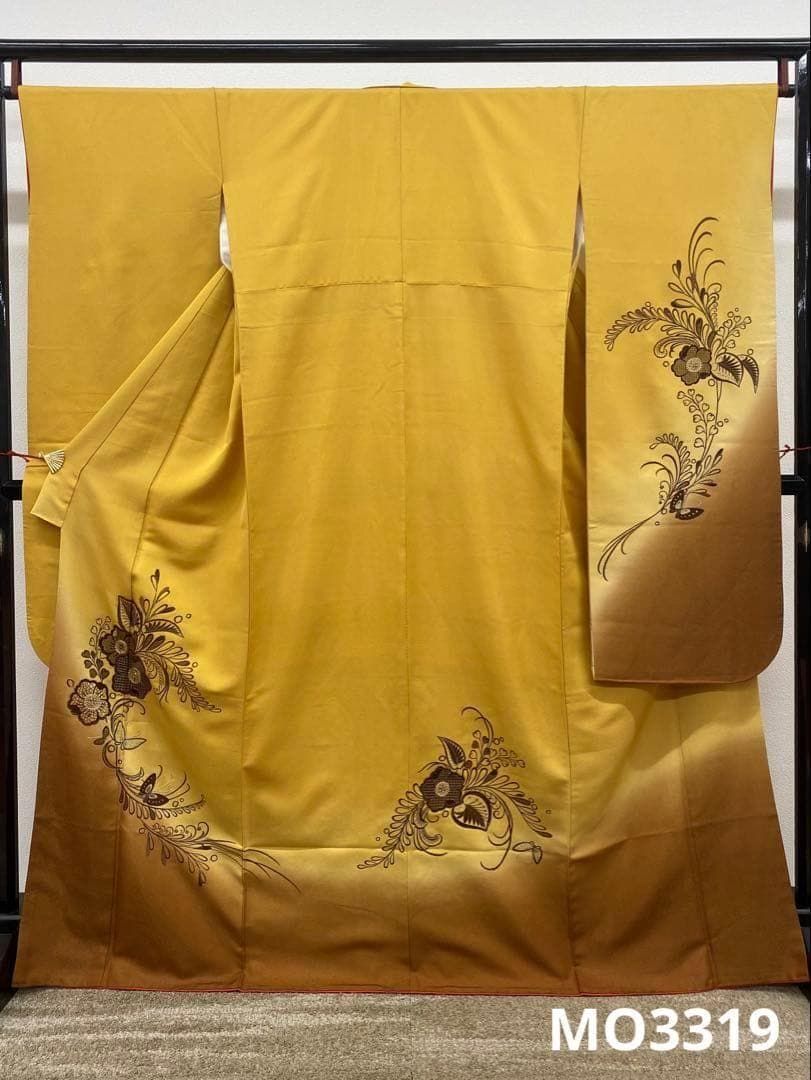 振袖 刺繍 身丈164cm MO3319