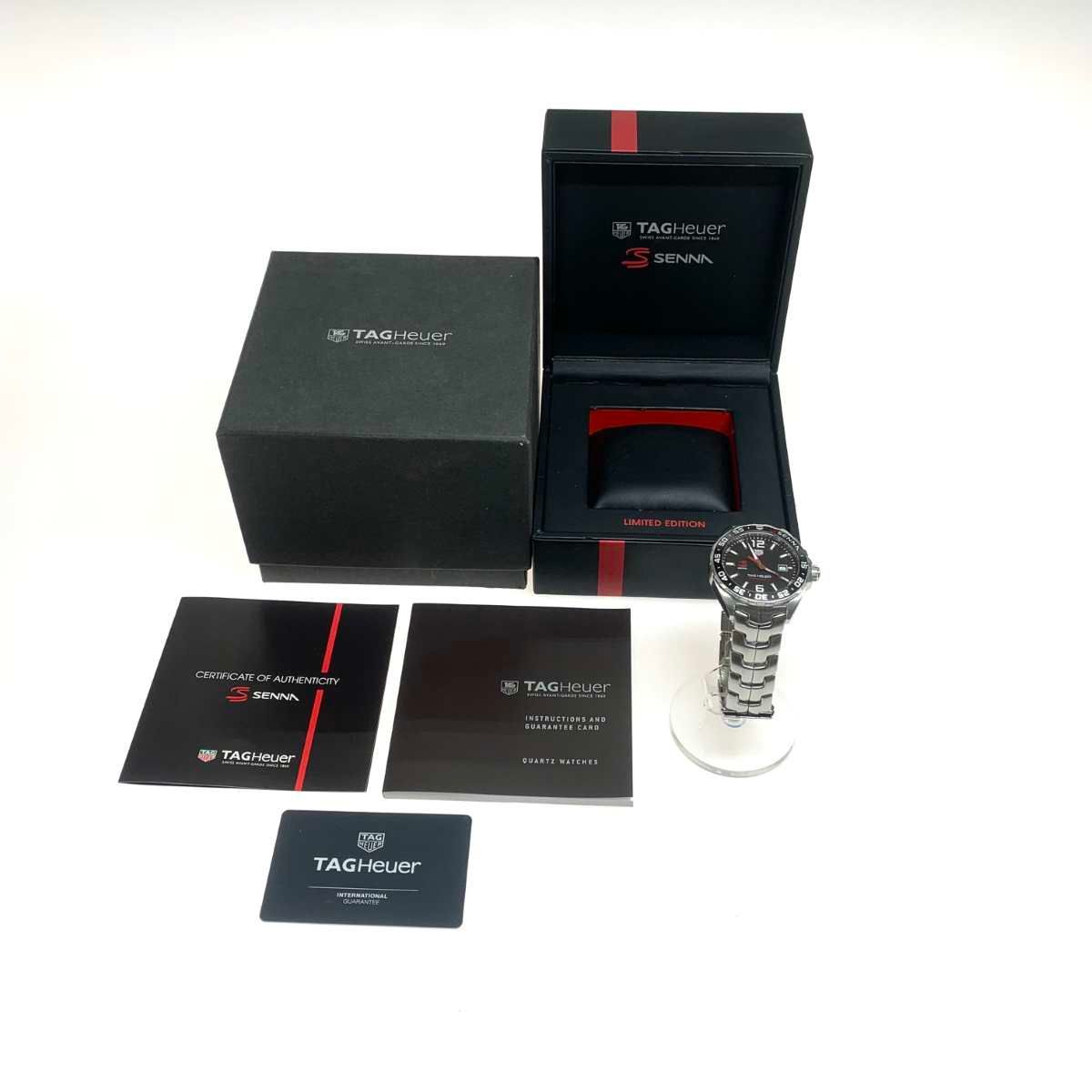 TAG HEUER タグホイヤー 腕時計 フォーミュラ1 アイルトン・セナ 